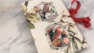 Birds & Blooms Junk Journal Flip Through