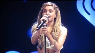 Ariana Grande short skirt concert