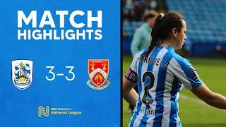 HIGHLIGHTS | Huddersfield 3-3 Stourbridge