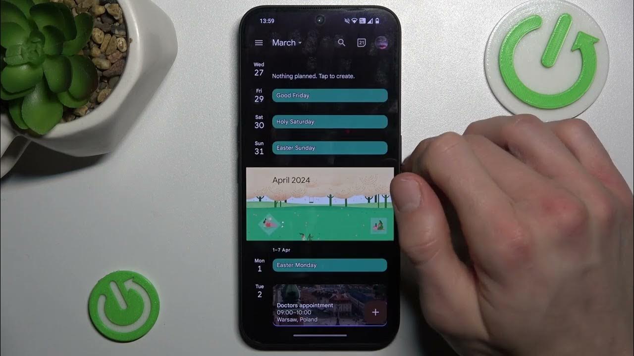 How to Add Event to Calendar on Nothing Phone 2a YouTube