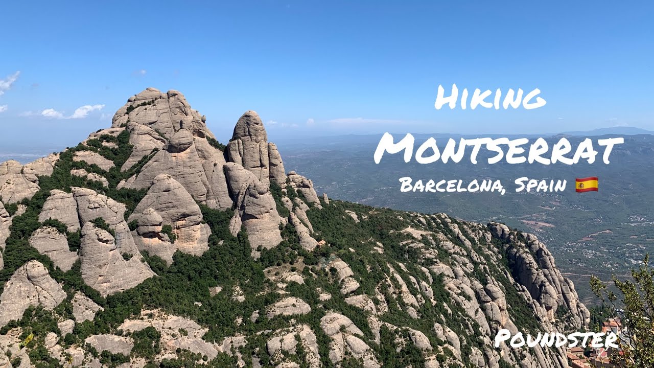 Montserrat hiking || Sant Magalena || Barcelona || Spain || 4K || PoundSter