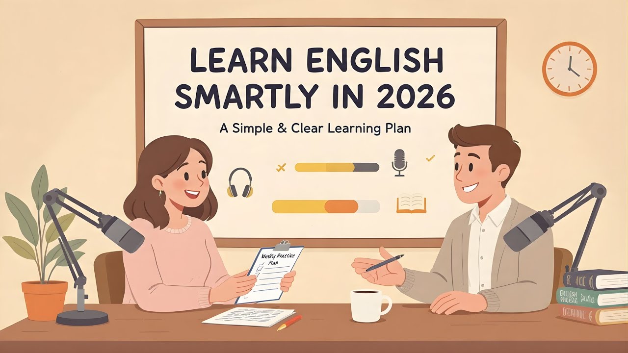 Learn English Without Burnout | The Realistic 2026 Plan - YouTube