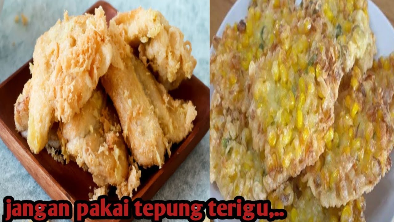 NYESEL JIKA TAK COBA GORENGAN TANPA TEPUNG TERIGU, HASILNYA KRIUK TIDAK BERMINYAK