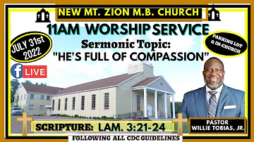 NMZ WORSHIP SERVICE ( JULY 31, 2022