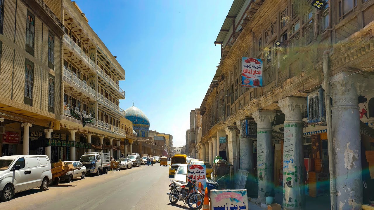 جولة من شارع الرشيد الى شارع السعدون في بغداد اجمل مناطق بغداد