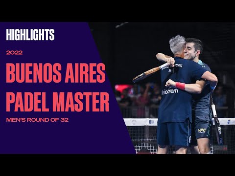 Highlights 🚹  Round of 32 (3) Buenos Aires Padel Master 2022