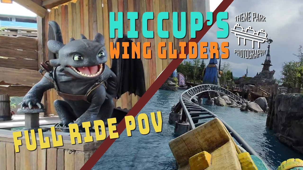 Hiccup’s Wing Gliders POV | Soaring Through Epic Universe