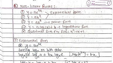 Exponential Form by Least Square Method|Curve fitting,UNIT-3|Numerical methods in nepali|PU,POU,TU