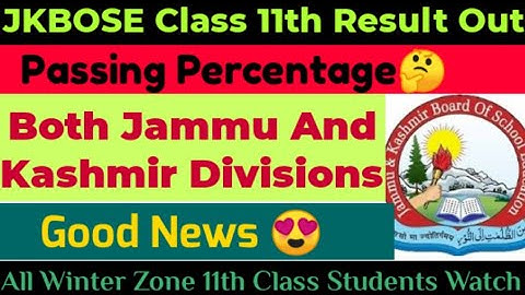 Jkbose class 11th Result 2021 Out || Both Jammu and Kashmir Divisions ||Jkbose class 11th Result Out