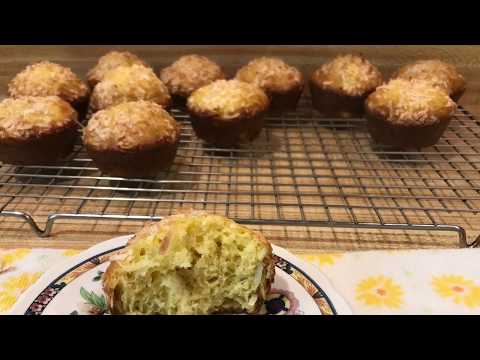 Pineapple Coconut Muffins