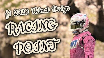 2020 Racing Point F1 helmet design