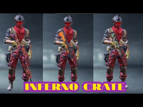 CALL OF DUTY MOBILE INFERNO CRATE | COD MOBILE SEASON 2 INFERNO CRATE | COD | OZZI HUNTERS | CODM
