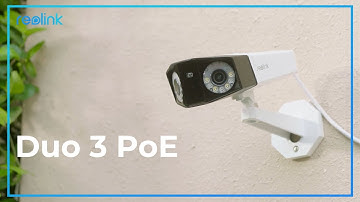 Reolink Duo 3 PoE - First 16MP UHD Dual-Lens PoE Security Camera