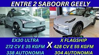 ENTRE 2 CARROS - VOLVO EX30 X ZEEKR X - SUVS ELÉTRICOS UM MAIS PREMIUM QUE O OUTRO