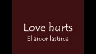 Nazareth - Love hurts Lyrics ( TRADUCIDA AL ESPAÑOL )
