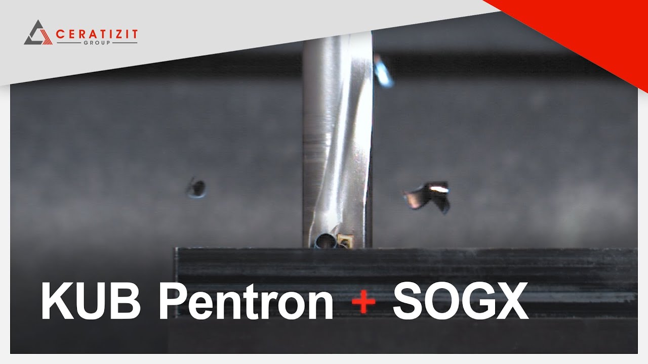 KUB Pentron | High-performance indexable insert drilling in the most challenging applications