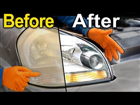 Video: 3 Ways to Clean A Dull Headlight Due to Oxidation