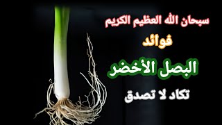 فوائد البصل الأخضر  _  تكاد لا تصدق فوائد _نذكر منها 20 فائده خارقة ومنها فوائد لأول مره قد تعرفها