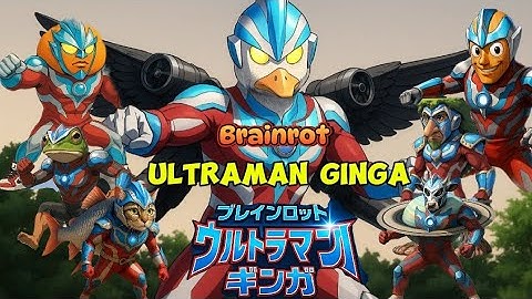 Brainrot Ultraman Ginga opening Sound #ultraman #ultramanginga #brainrot #openingsong  #anomali
