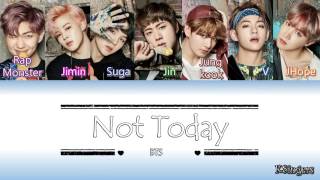 BTS - Not Today (Tradução/Legendado) PT/BR (Color Coded) 