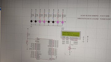 Rangkaian LED & LCD dengan menggunakan ATMEL Studio / Microchip Studio dan ATmega 32