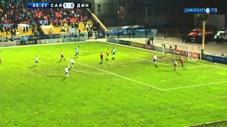 «Салют» (Белгород) - «Динамо» (Москва) - 1:0 (1:0). Обзор матча(30.10.2013 г. 1/16 финала Кубка России. Белгород. Центральный стадион «Салют». 10 300 зрителей. «Салют» (Белгород)..., 2013-11-01T11:31:40.000Z)