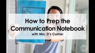 How to Set Up a Daily Communication Notebook (and Behavior Tracker) | Special Ed Teacher Guide