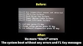 Dell Optiplex 390 3010 Inspiron 620 Desktop Sff Bypass All Alert Errors Youtube
