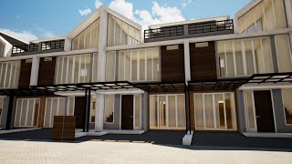 Rumah Minimalis Desain Rooftop Dekat Tol Grand Wisata Bekasi