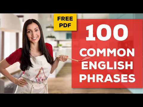 Learn 100 Common Phrases in English (+ Free PDF) - Cooking & Conversation