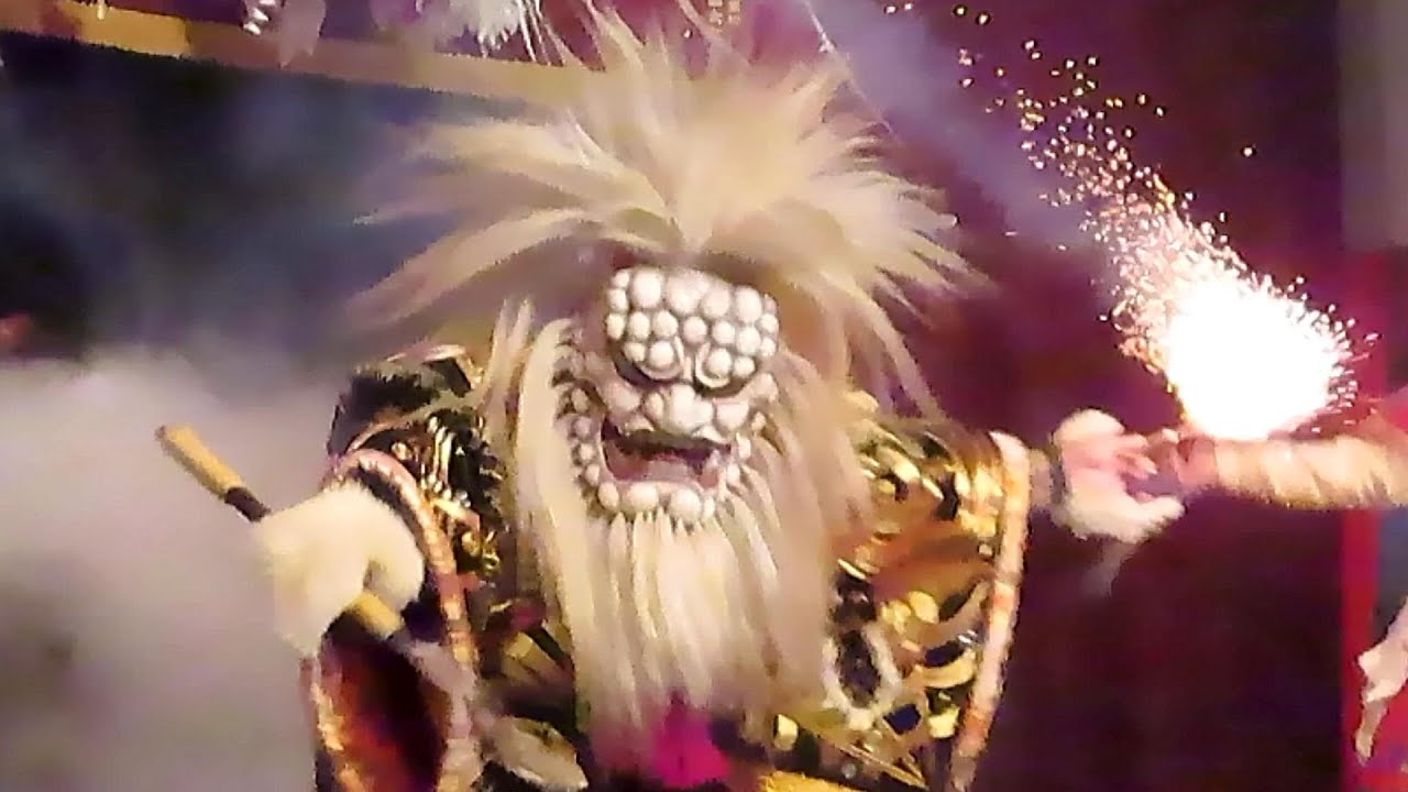 【石見神楽　石神（いわがみ）】松原神楽社中🤝友情出演三部作（その1）🤝石見の語源になった神話を神楽化　2022.11.19～松原神楽団太刀納