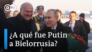 En medio del temor a un ataque desde Bielurrusia, Putin se encontró con Lukashenko