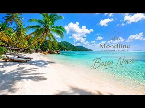 ☀️ Bossa Nova by the Caribbean Sea | Relaxing Beach Cafe Playlist 🌊