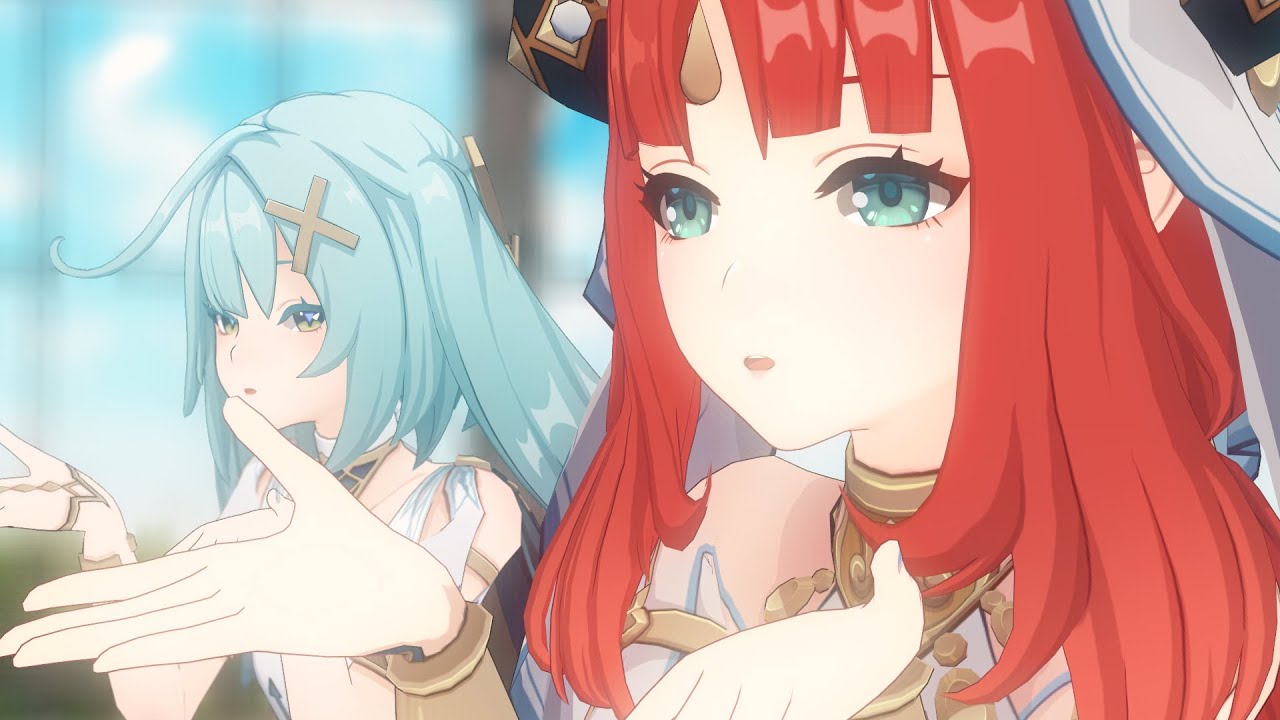 【Genshin Impact/原神/MMD】可愛くてごめん　ニィロウ ファルザン コレイ