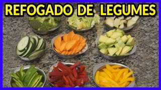 REFOGADO DE LEGUMES