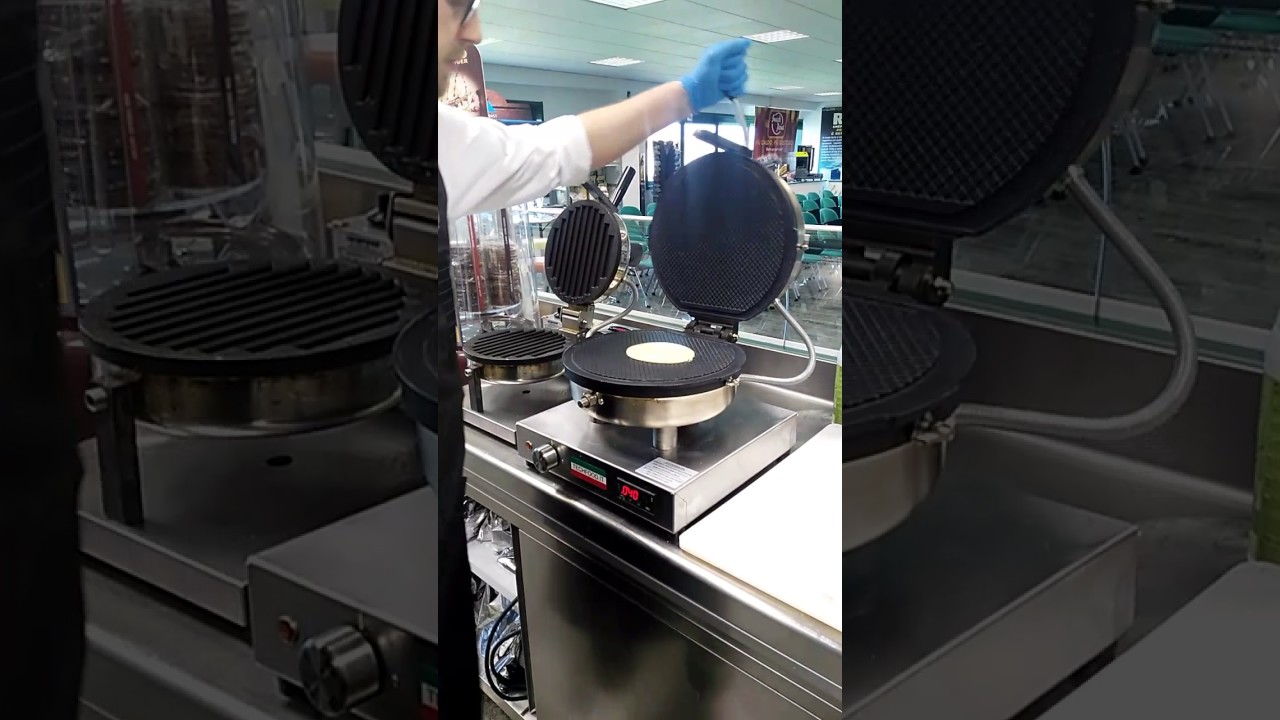 Arrotolamento cialda per coni by techfood