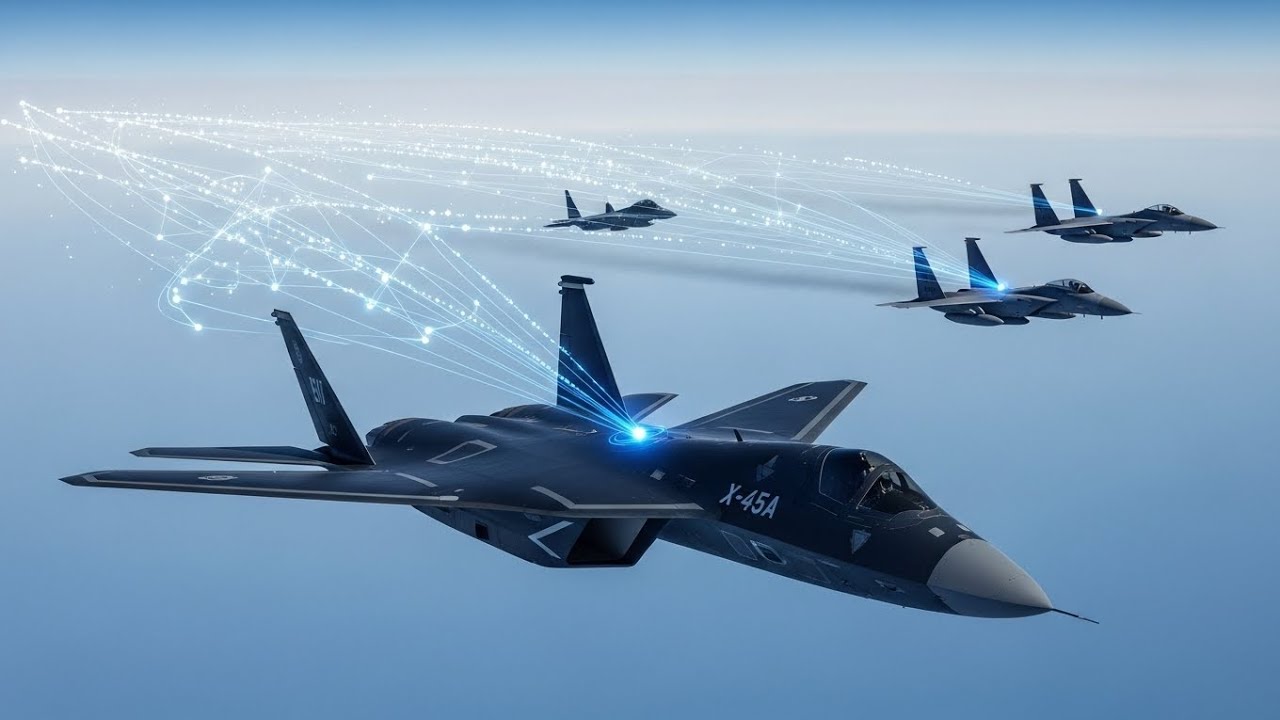 How the Boeing X-45A Transformed UAV Technology