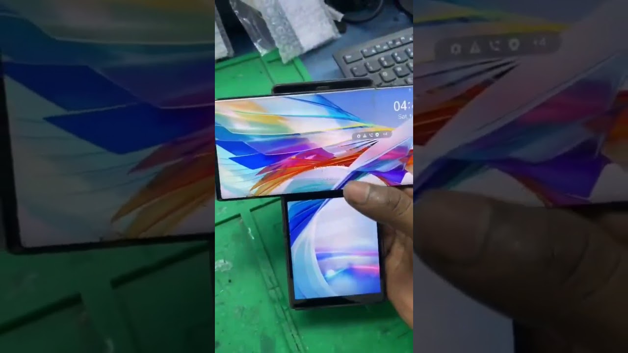 Dual display Lg wing smartphone 