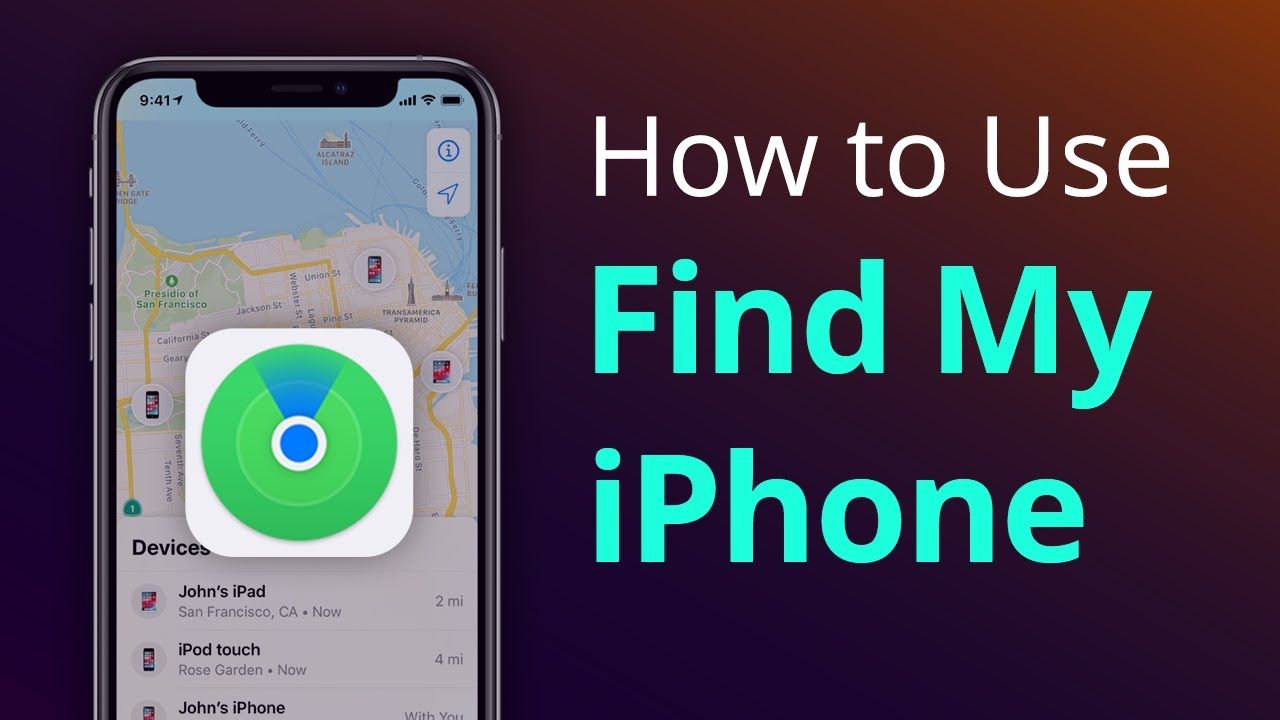 how to use find my iphone with mac