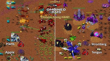 OpenRA: Combined Arms - Sit-Rep #1: Stromberg/Tengun vs Hans/Apple