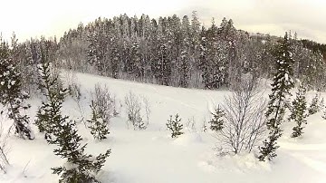 Pro RMK 800 2012 Small steep climb!