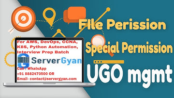 Interview Question and Answer | Linux File Permission |Special Permission | User and Group Ownership