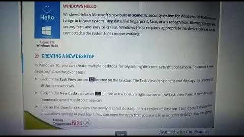Ch-2-Creating A New Desktop And Using Task View Button, Class-6, Computer, Video By Anand Vijay.
