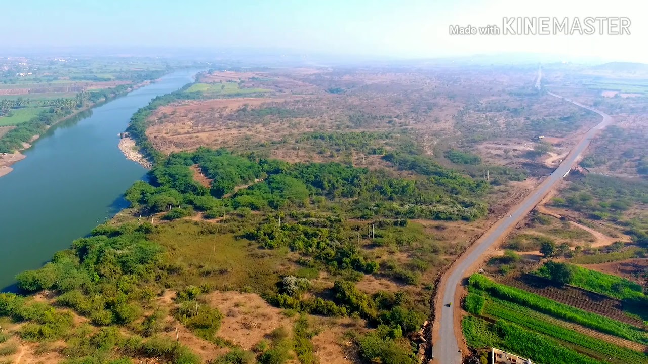 गरदरे वस्ती, टाकळी भिमा दौंड पुणे.  Ariel shoot Takali Bhima 120 mtr Distance