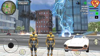 Super Crime Steel War Hero Iron Flying Mech Robot #70 Storm - New Superpower screenshot 3