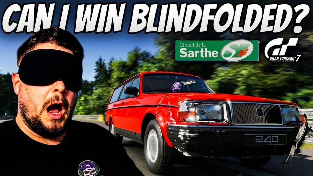 I Raced Le Mans Blindfolded and This Happened ft @SparksTheory