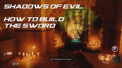 CoD: BO3 | "Zombies" | Shadows Of Evil - How To Build The Sword!