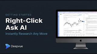 How to Research a Gap in Seconds — Right-Click Ask Deepvue AI