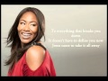 Mandisa: Say Goodbye - Official Lyric Video