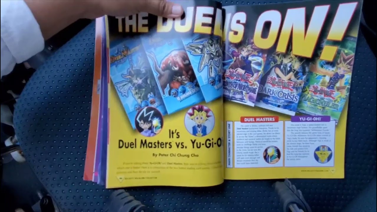 Beckett Yugioh Magazine review. Very old-school and nostalgic!